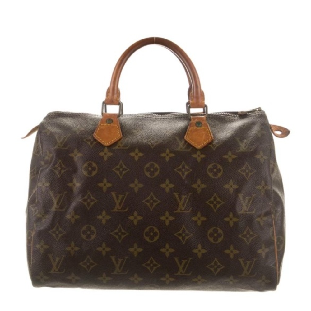Louis Vuitton Monogram Top-Handle Satchel - Brown/Tan
